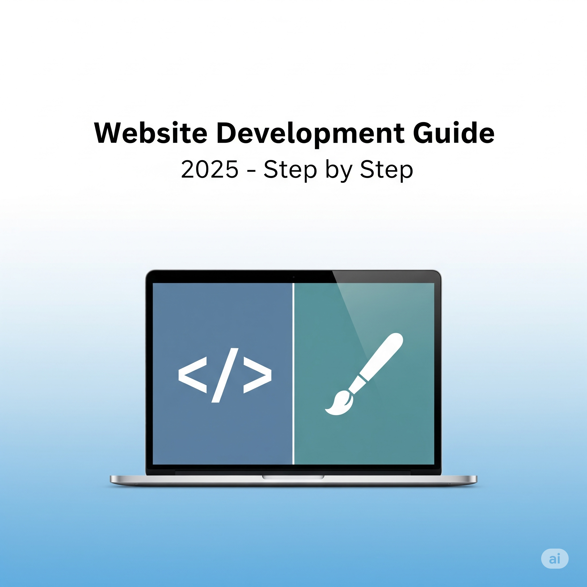 Website Development Guide 2025 – Step by Step Explanation